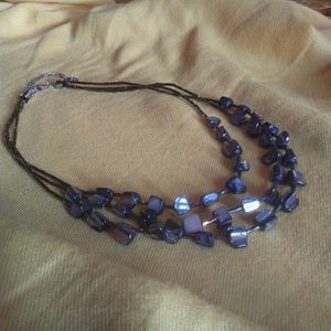 Cookie lee layered collar necklace